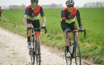 A cycling press trip riding on the cobbles of northern France