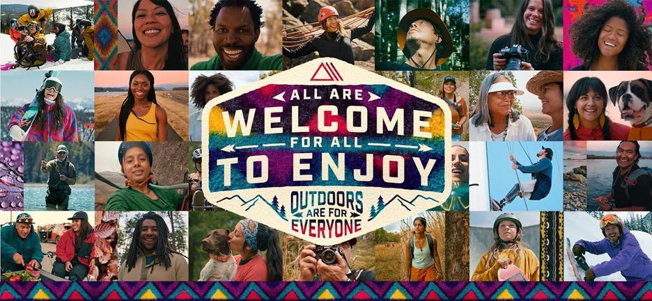 Demonstrating your brand values in 2023 will be a key driver in generating brand loyalty: Polartec's Outdoors Are For Everyone Campaign, 2021